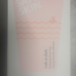 NIB Saturday Skin Rub-a-dub Refining Peel Gel